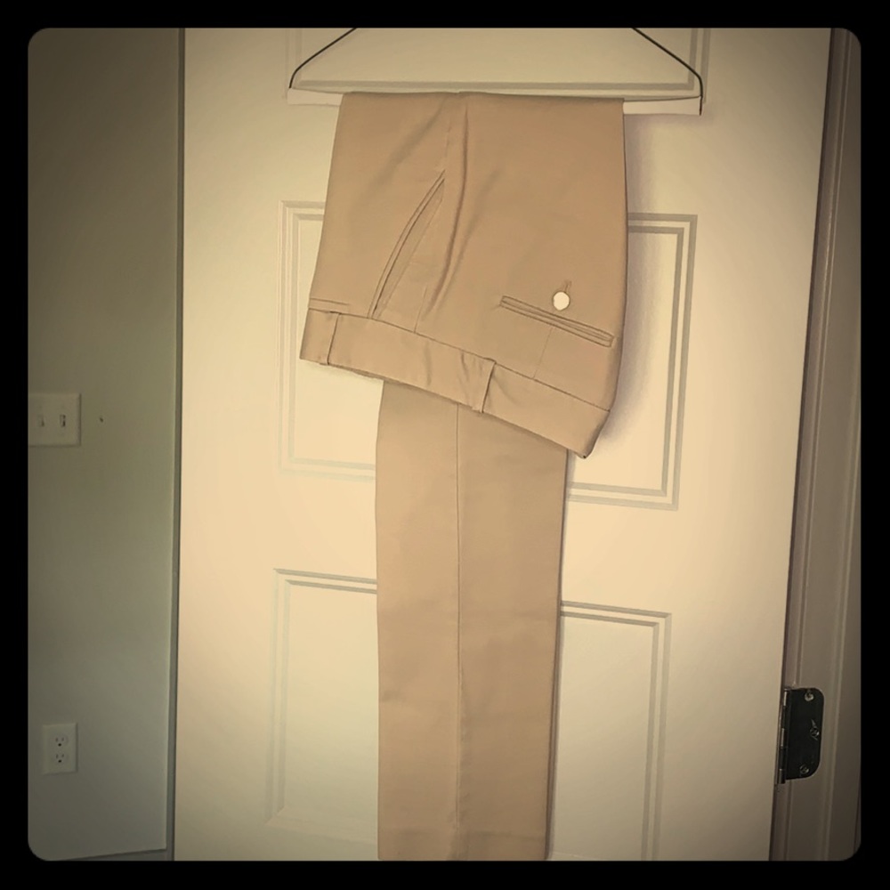Calvin Klein khaki trousers like new!